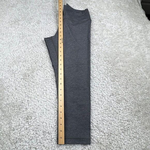 Lululemon Wunder Under Hi Rise Crop Legging  Heathered Gray - Picture 11 of 14